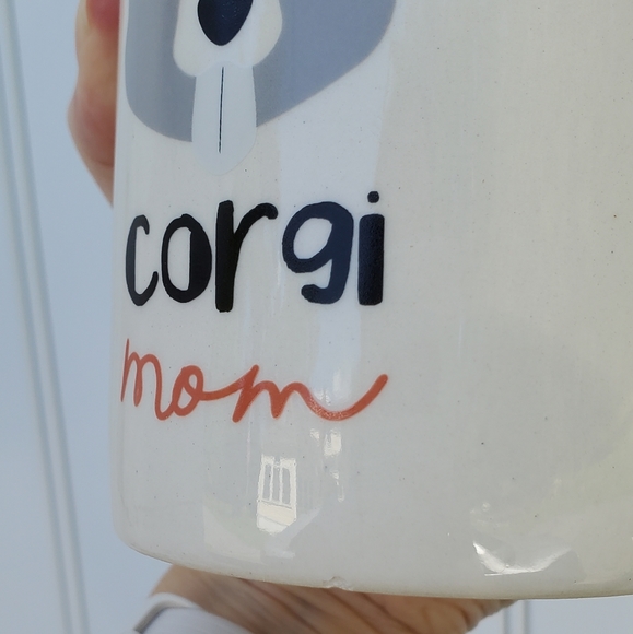 New Corgi Mom Dog Lover Ceramic Mug with Dog Paws Our Name is Mud - Picture 6 of 6